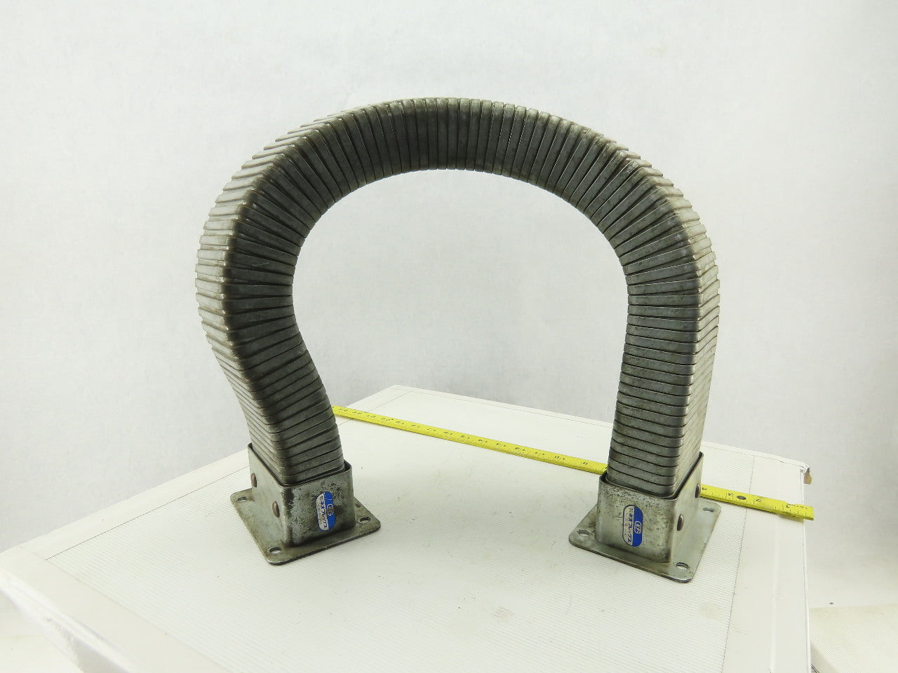 4" x 2-3/4" Flexible Galvanized Enclosed Cable Wire Protector 50" OAL