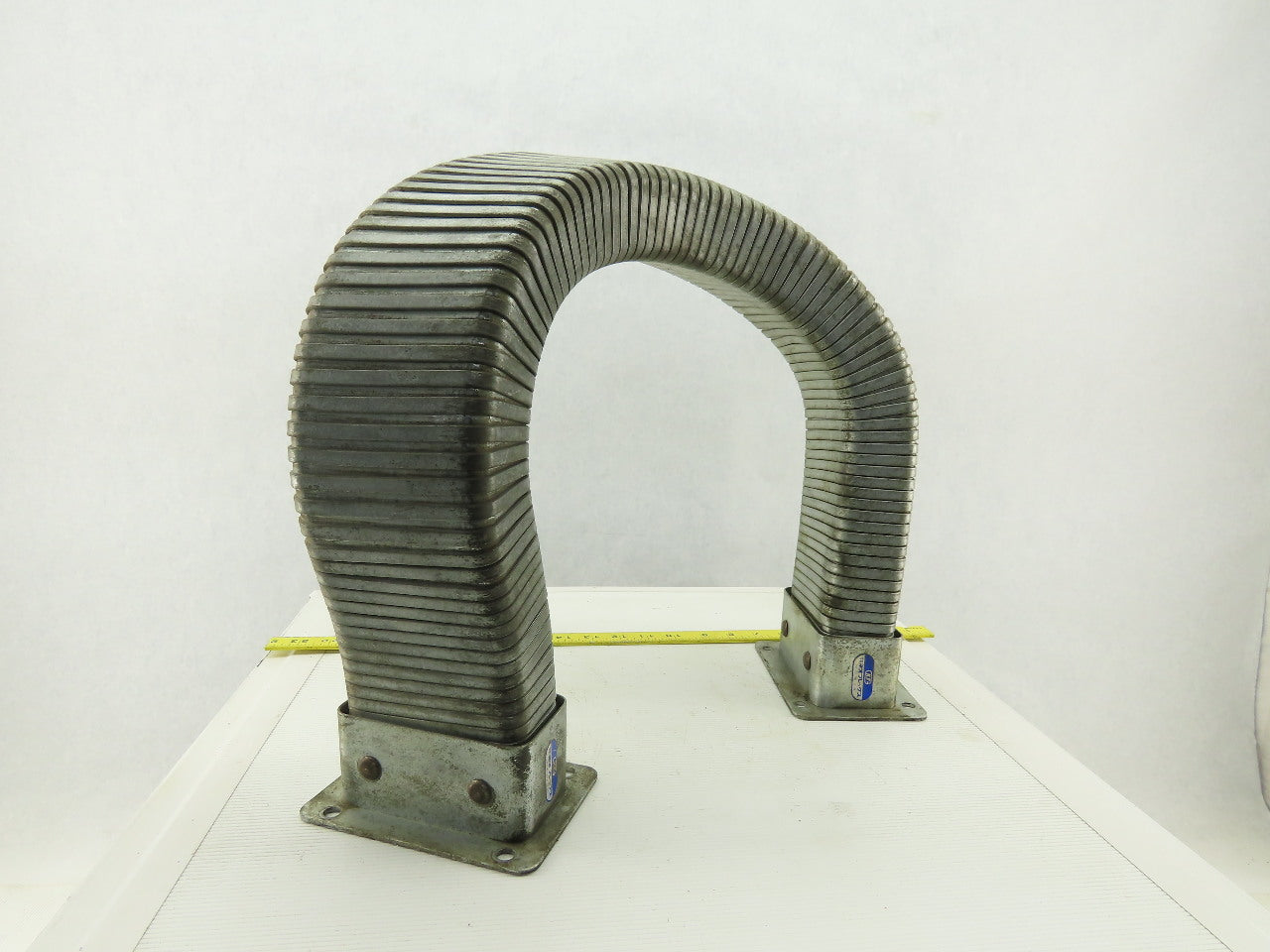 4" x 2-3/4" Flexible Galvanized Enclosed Cable Wire Protector 50" OAL