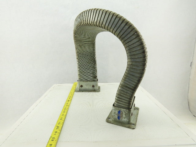 4" x 2-3/4" Flexible Galvanized Enclosed Cable Wire Protector 50" OAL
