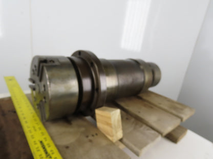 Kitagawa N-08 8" Lathe Chuck 3 Jaw W/ Spindle Mounting Flange Hitachi Seiki VK65