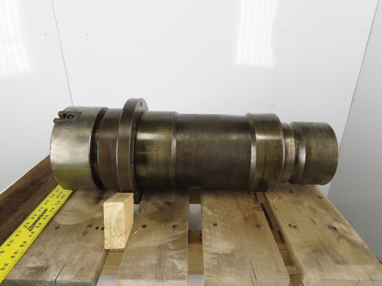 Kitagawa N-08 8" Lathe Chuck 3 Jaw W/ Spindle Mounting Flange Hitachi Seiki VK65
