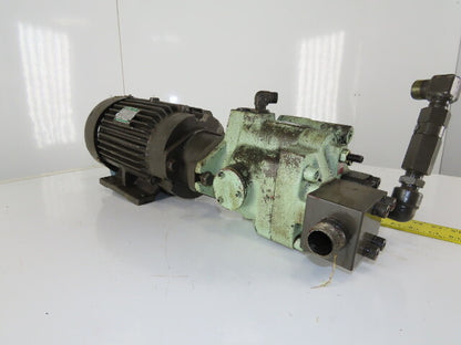Fuji P-37-2.2 PSV-23C1A-A7B-2 Hydraulic Piston Pump 2.2kW 200/220V 50/60Hz