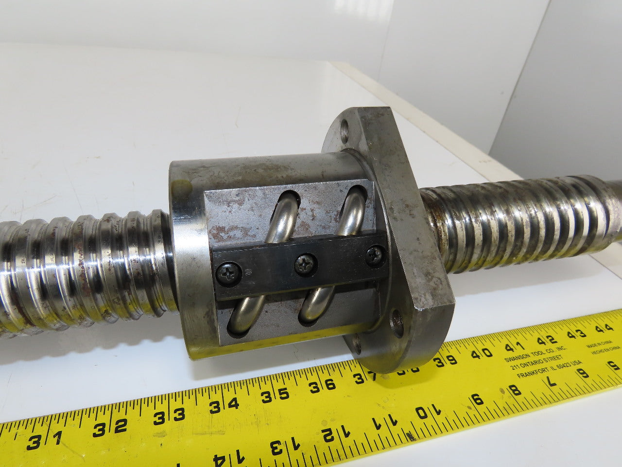 THK KX22487 50mm Ball Screw 10mm Lead 2 T/I Ball Nut 812 mm Travel 48" OAL