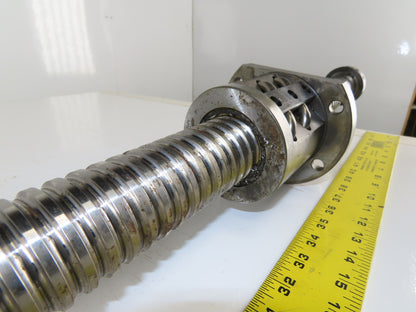 THK KX22487 50mm Ball Screw 10mm Lead 2 T/I Ball Nut 812 mm Travel 48" OAL