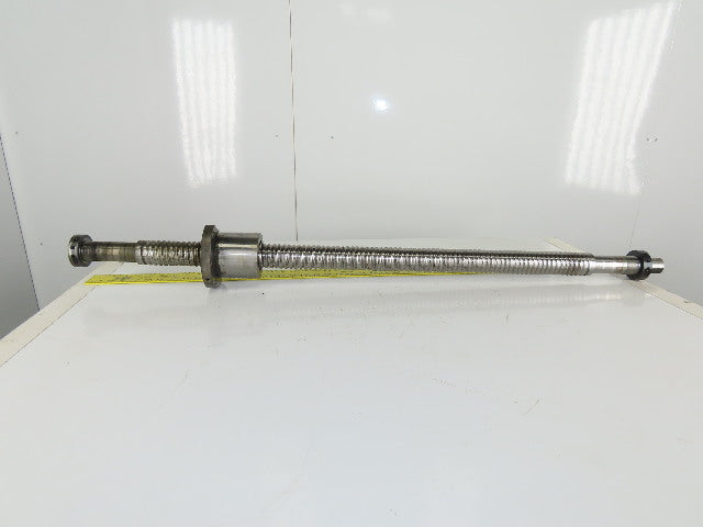 THK KX22487 50mm Ball Screw 10mm Lead 2 T/I Ball Nut 812 mm Travel 48" OAL