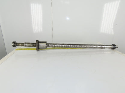 THK KX22487 50mm Ball Screw 10mm Lead 2 T/I Ball Nut 812 mm Travel 48" OAL