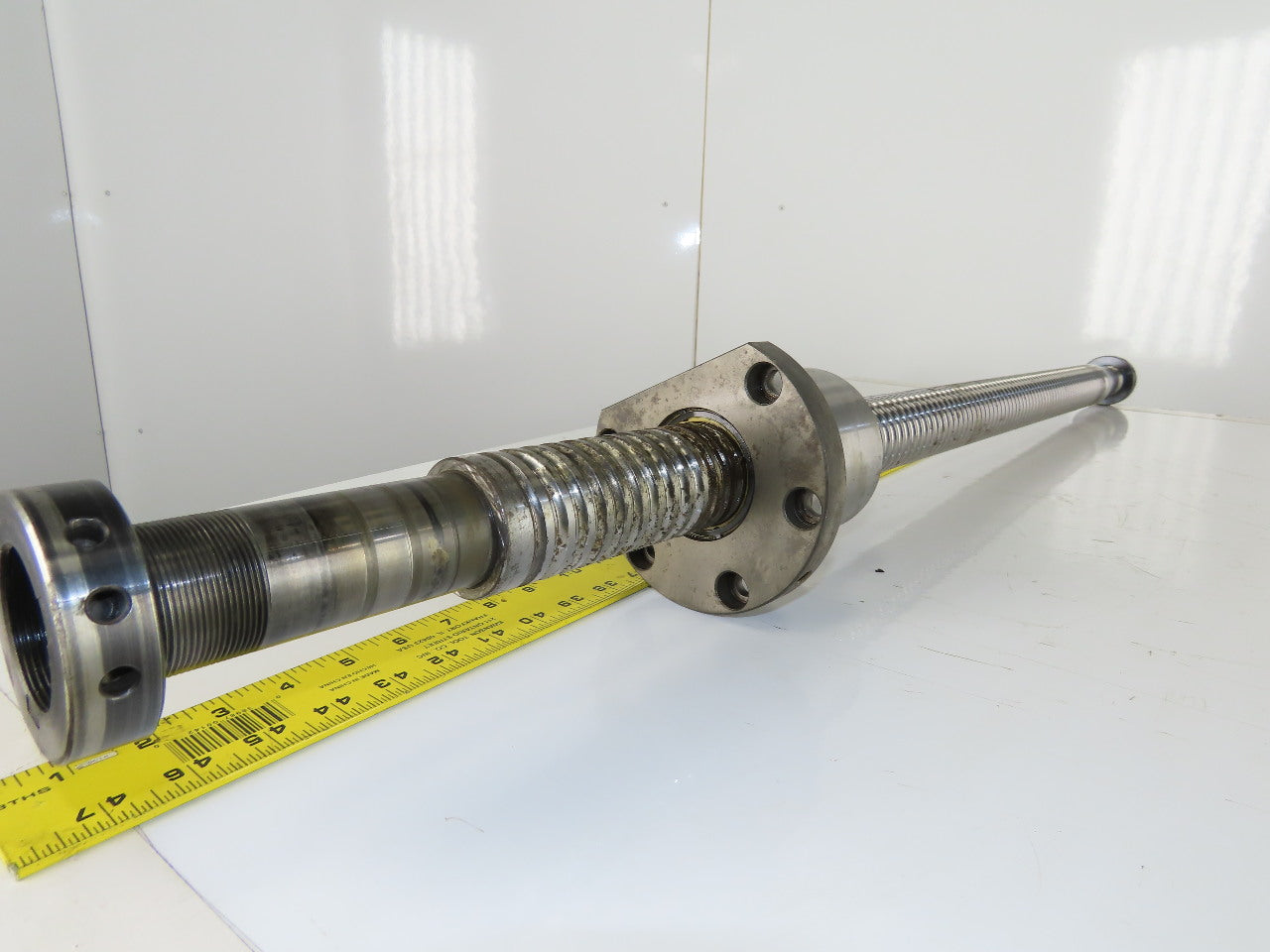 THK KX22487 50mm Ball Screw 10mm Lead 2 T/I Ball Nut 812 mm Travel 48" OAL