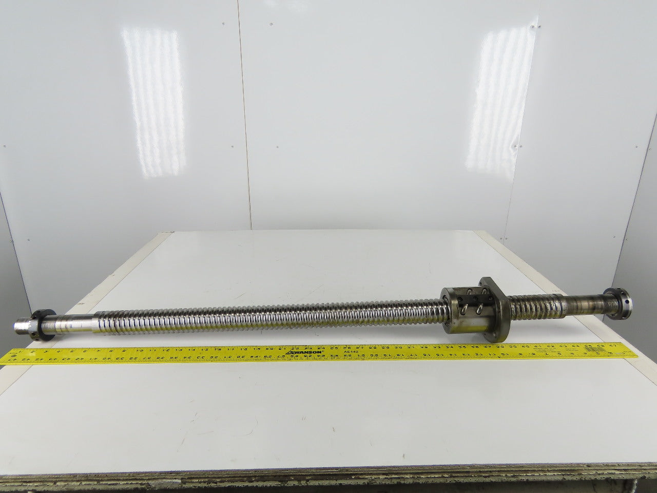 THK KX22487 50mm Ball Screw 10mm Lead 2 T/I Ball Nut 812 mm Travel 48" OAL