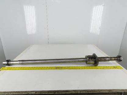 THK KX22487 50mm Ball Screw 10mm Lead 2 T/I Ball Nut 812 mm Travel 48" OAL