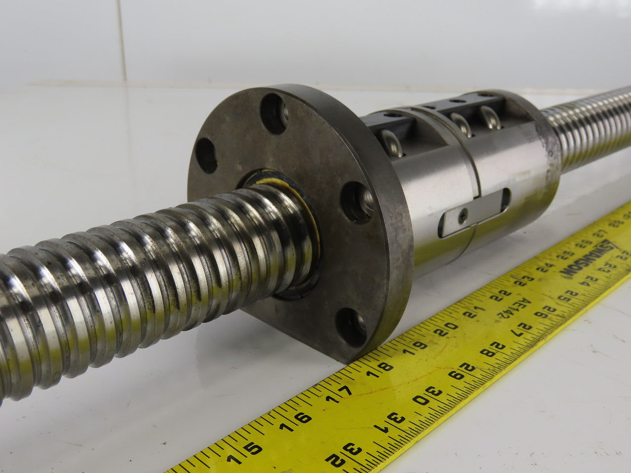 THK 30133 50mm Ball Screw 10mm Lead 2 T/I Ball Nut 850mm Travel 52-1/4" OAL