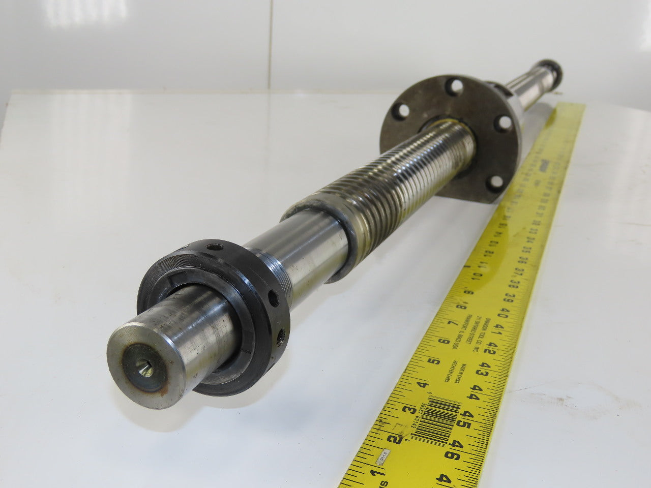THK 30133 50mm Ball Screw 10mm Lead 2 T/I Ball Nut 850mm Travel 52-1/4" OAL