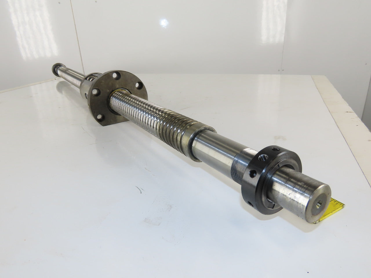 THK 30133 50mm Ball Screw 10mm Lead 2 T/I Ball Nut 850mm Travel 52-1/4" OAL