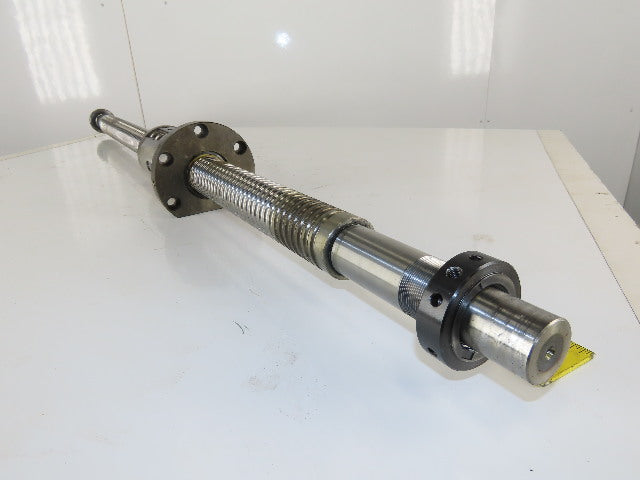 THK 30133 50mm Ball Screw 10mm Lead 2 T/I Ball Nut 850mm Travel 52-1/4" OAL