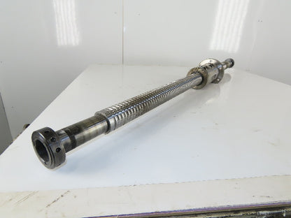 THK 30133 50mm Ball Screw 10mm Lead 2 T/I Ball Nut 850mm Travel 52-1/4" OAL