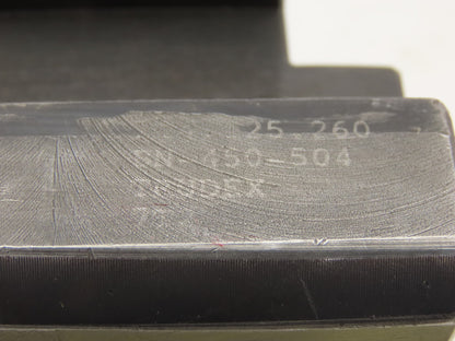 Trudex 214.125.260 Mazak Tool Holder 48mm Serrated Shank