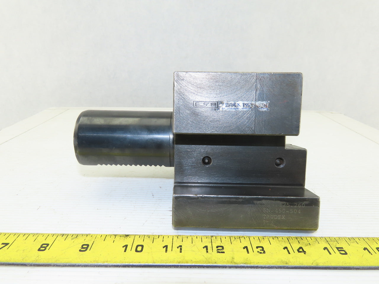 Trudex 214.125.260 Mazak Tool Holder 48mm Serrated Shank