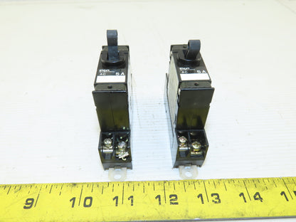 Fuji CP31W/5W 5 Amp Breaker 250V 50/60Hz Lot Of 2