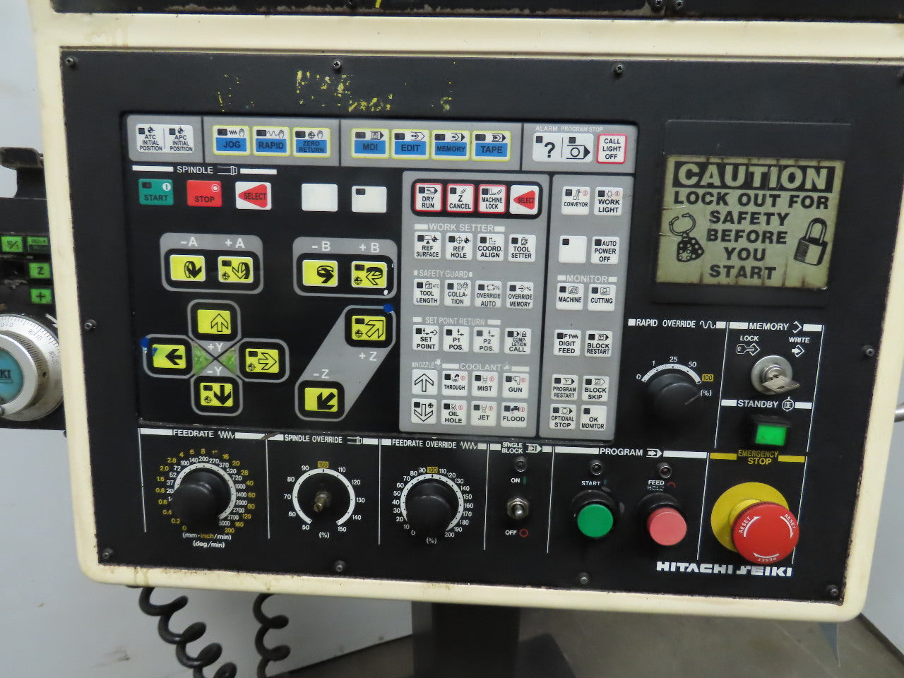 Hitachi Seiki VK65 Vertical Machining Center Master Control Cabinet