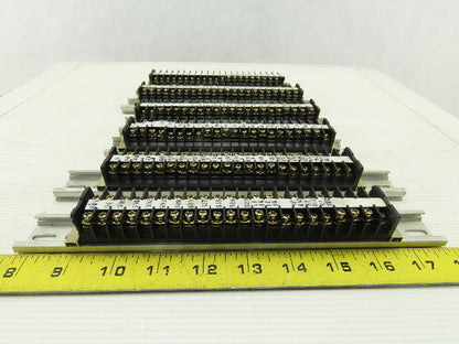 Togi Wire Terminal Block On Rail Lot Of 130