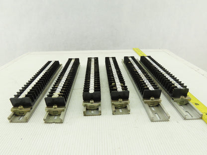 Togi Wire Terminal Block On Rail Lot Of 130