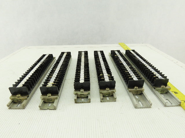 Togi Wire Terminal Block On Rail Lot Of 130