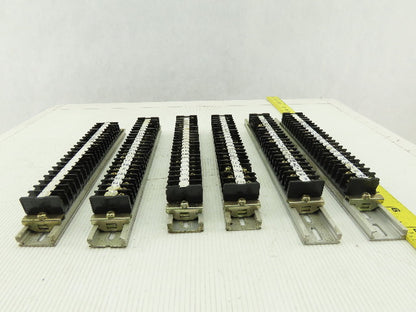 Togi Wire Terminal Block On Rail Lot Of 130