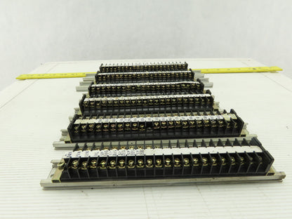 Togi Wire Terminal Block On Rail Lot Of 130