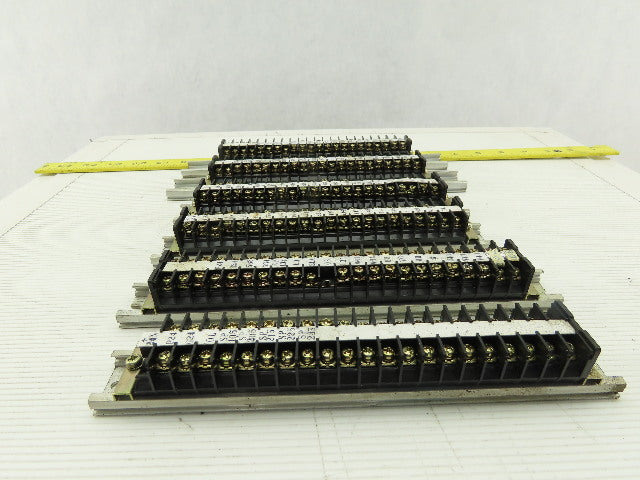 Togi Wire Terminal Block On Rail Lot Of 130