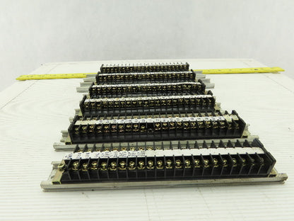 Togi Wire Terminal Block On Rail Lot Of 130