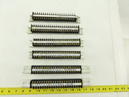 Togi Wire Terminal Block On Rail Lot Of 130