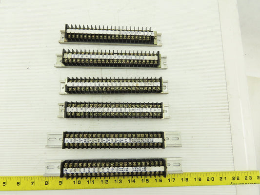 Togi Wire Terminal Block On Rail Lot Of 130