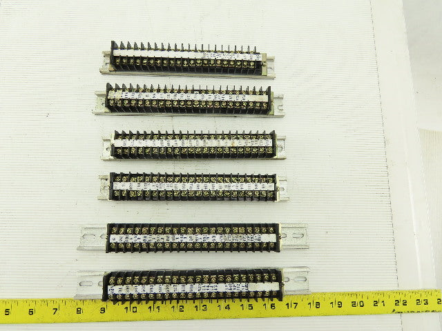 Togi Wire Terminal Block On Rail Lot Of 130