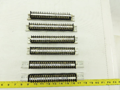 Togi Wire Terminal Block On Rail Lot Of 130
