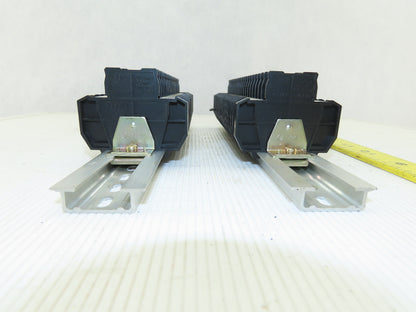 Kasuga TT10S 600V 2 Stage Step Wire Terminal Block On Rail Lot Of 40