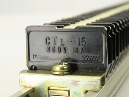 Togi CTL-15 600V 15A Wire Terminal Block On Rail Lot Of 140
