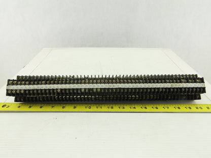 Idec BNDH15 600V 2 Stage Step Electrical Wire Terminal Block On Rail Lot Of 50