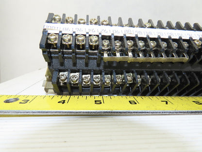 Idec BNDH15 600V 2 Stage Step Electrical Wire Terminal Block On Rail Lot Of 50