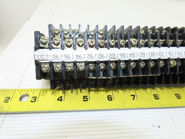 Idec BNDH15 600V 2 Stage Step Electrical Wire Terminal Block On Rail Lot Of 50
