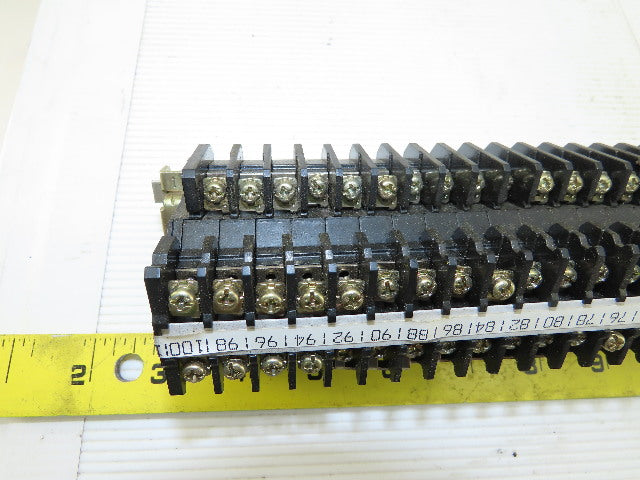 Idec BNDH15 600V 2 Stage Step Electrical Wire Terminal Block On Rail Lot Of 50