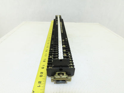 Idec BNDH15 600V 2 Stage Step Electrical Wire Terminal Block On Rail Lot Of 50