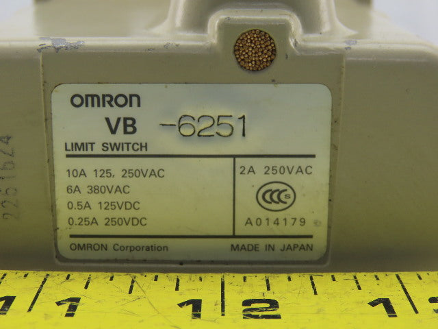 Omron VB-6251 6 Position Limit Switch Housing Only