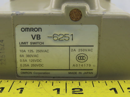 Omron VB-6251 6 Position Limit Switch Housing Only