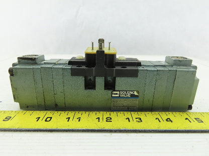 SMC VS7-6-FPG DX3 Pneumatic Double Solenoid Valve 100V Coil