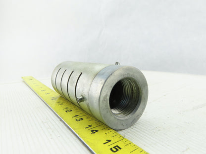CW Morris Quietaire Stainless Steel Air Flow Silencer Muffler 1" Port