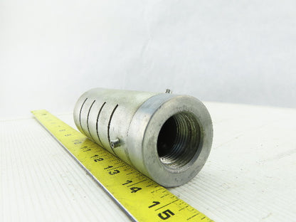 CW Morris Quietaire Stainless Steel Air Flow Silencer Muffler 1" Port