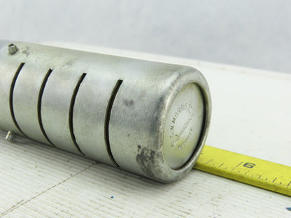CW Morris Quietaire Stainless Steel Air Flow Silencer Muffler 1" Port