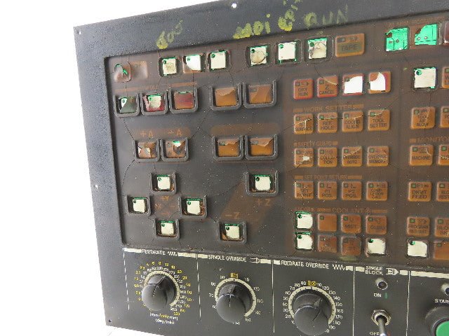 Hitachi Seiki EN1027B Vertical Machining Center Master Control Keyboard