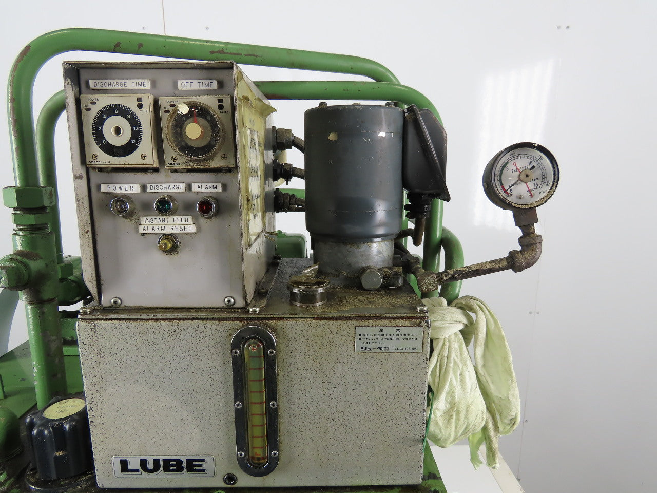 Nippon TOP-203LE Hydraulic Power Unit 0.4kW 200/220V 3Ph 27 Gallon