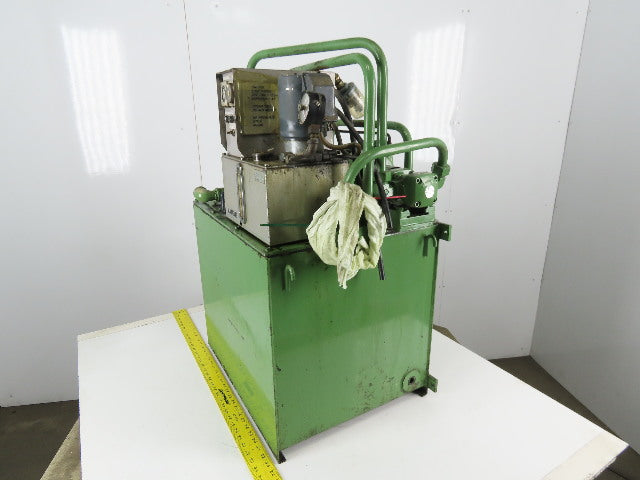 Nippon TOP-203LE Hydraulic Power Unit 0.4kW 200/220V 3Ph 27 Gallon