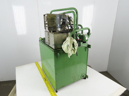 Nippon TOP-203LE Hydraulic Power Unit 0.4kW 200/220V 3Ph 27 Gallon